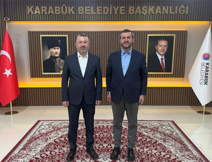 KARABÜK'TE REKTÖRÜN ZİYARETLERİ VE FAKÜLTE PROJESİ TARTIŞILIYOR