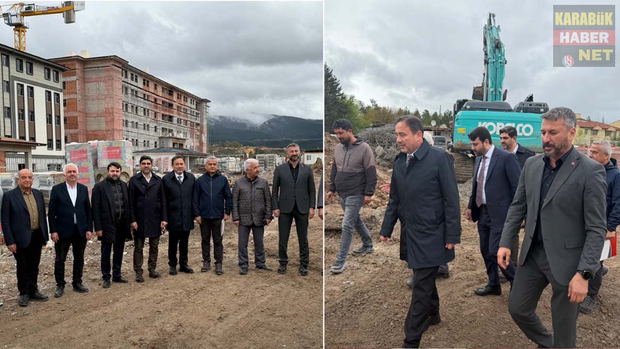 ESKİPAZAR’DA YATIRIM ÇIKARTMASI: BAŞKAN CİVA VE VEKİLLER SAHADA
