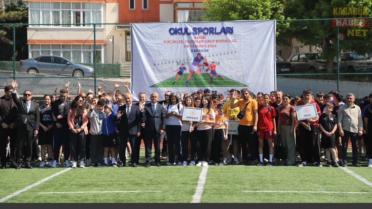 KARABÜK’TE DEV RAGBİ ŞÖLENİ: 1000 SPORCU SAHADA