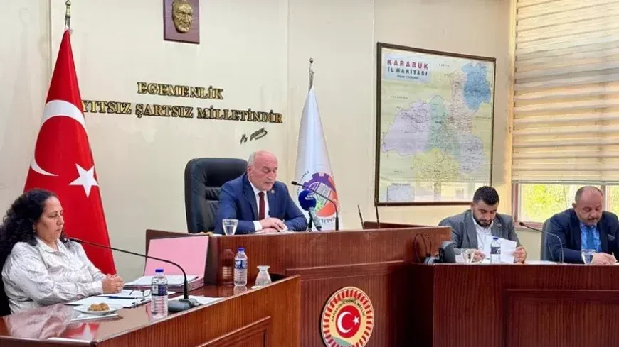 KARABÜK İL GENEL MECLİSİ HAZİRAN AYI TOPLANTISI YAPILDI