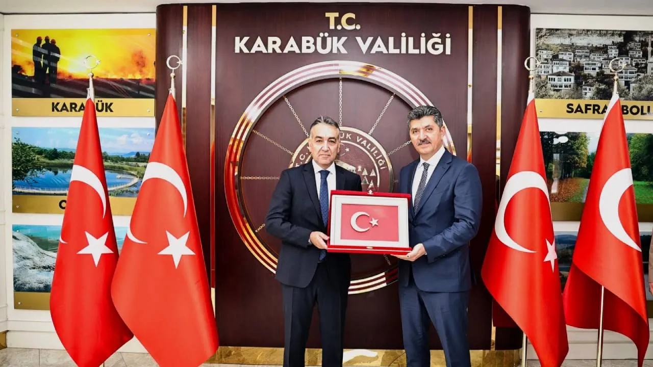 VALİ ÇAĞATAY, YENİ KARABÜK TSO YÖNETİMİNİ KABUL ETTİ