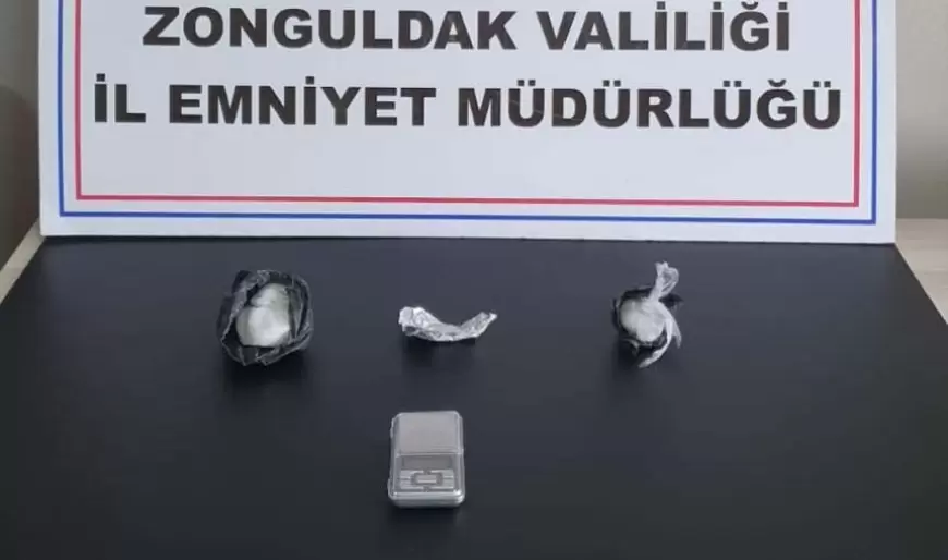 Zonguldak 'ta uyuşturucu operasyonu: 2 şüpheli tutuklandı