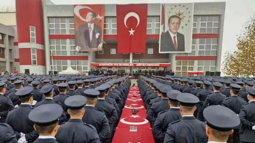 Karabük POMEM’den 454 Polis Adayı Mezun Oldu