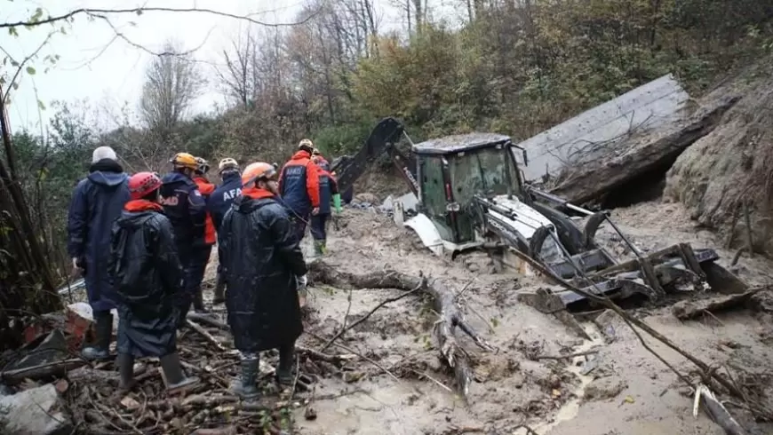 Zonguldak’ta Heyelan Faciası: Anne ve Oğlu Toprak Altında Can Verdi