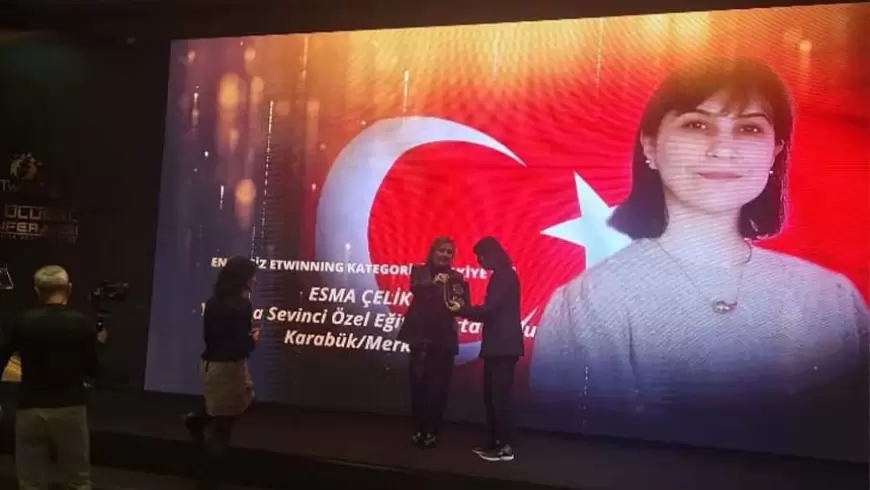 Özel Eğitim Öğretmeni Esma Çelik'ten eTwinning'te Türkiye Birinciliği