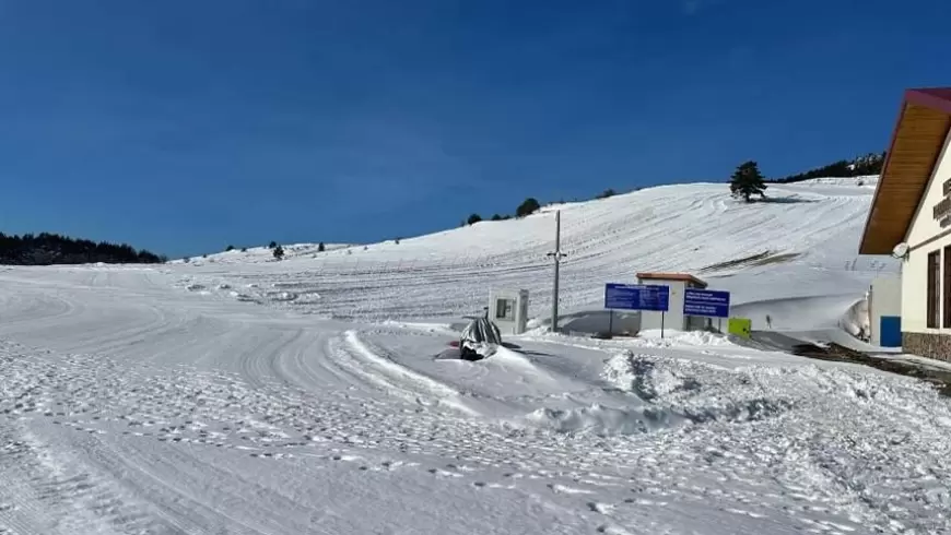 Keltepe Kayak Merkezi'nde Kar Keyfi Başlıyor