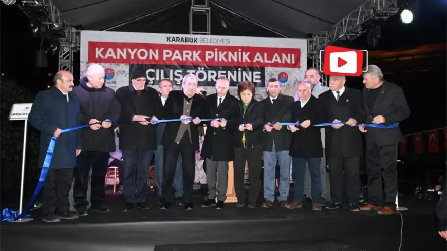 Karabük Belediyesi’nden Kanyon Park Piknik Alanı Hizmete Girdi