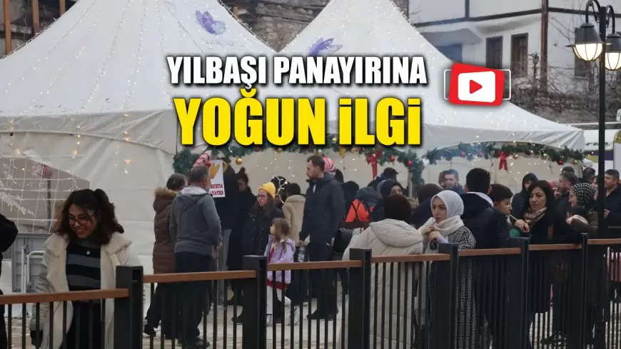 Safranbolu’da Yılbaşı Panayırı Yoğun İlgi Gördü