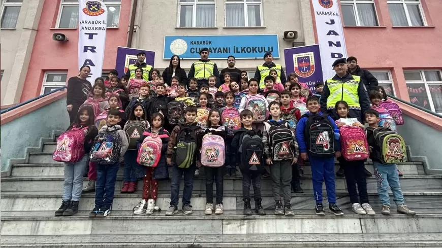 Karabük’ün Cumayanı Köyünde Öğrencilere Güvenli Trafik Eğitimi