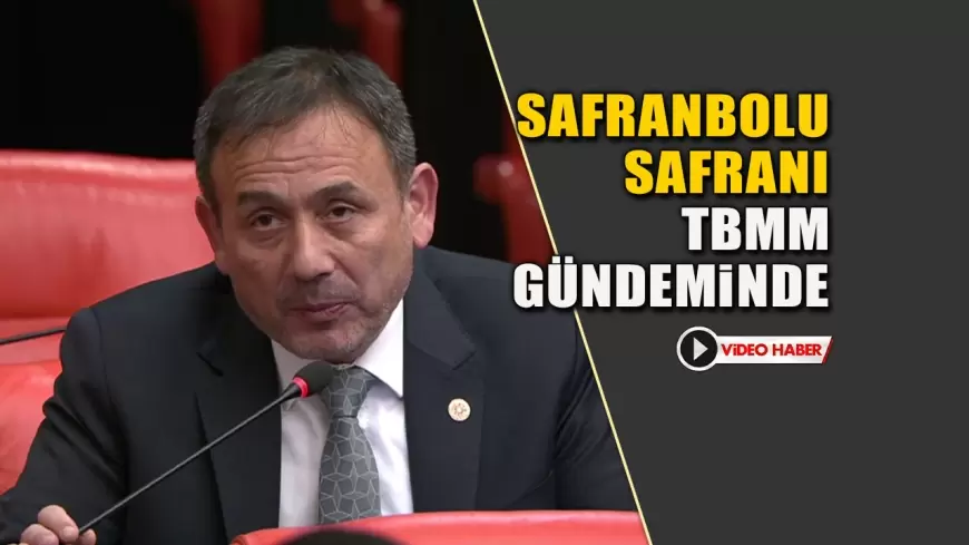 Safranbolu Safranı TBMM Gündeminde