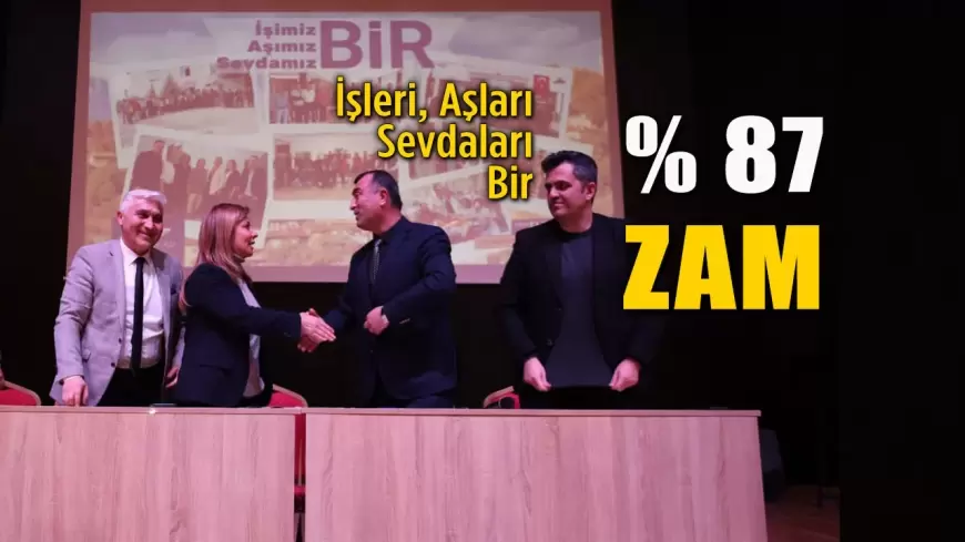 Safranbolu Belediyesi’nde İşçilere Yüzde 87 Zam