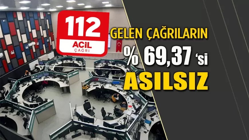 Çağrıların Yüzde 69,37'si Asılsız: 112 Zor Durumda Kalıyor