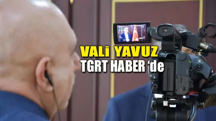 Karabük Valisi Mustafa Yavuz TGRT Haber'de Karabük'ü Tanıttı