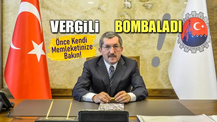 Başkan Vergili'den Milletvekillerine Sert Eleştiri: "Önce Kendi Memleketinize Bakın!"