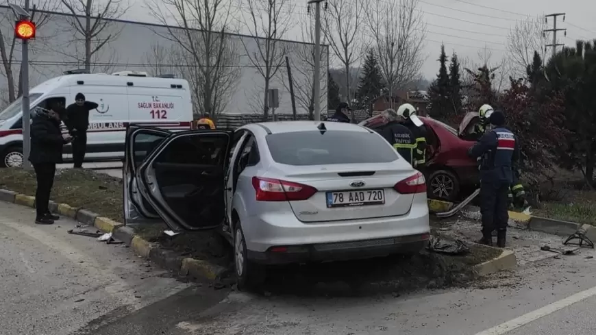 Karabük-Ankara Yolunda Kaza: 1 Yaralı