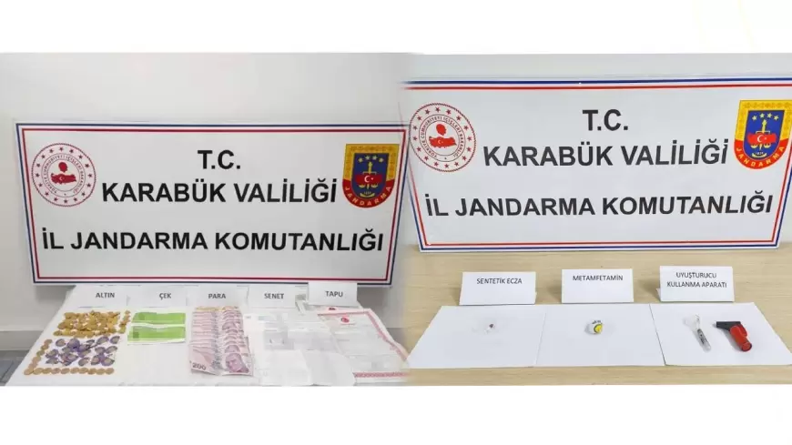 Karabük’te Uyuşturucu ve Tefecilik Operasyonları