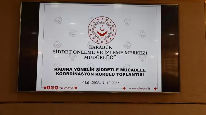 Karabük’te Kadına Yönelik Şiddetle Mücadele Toplantısı Gerçekleştirildi