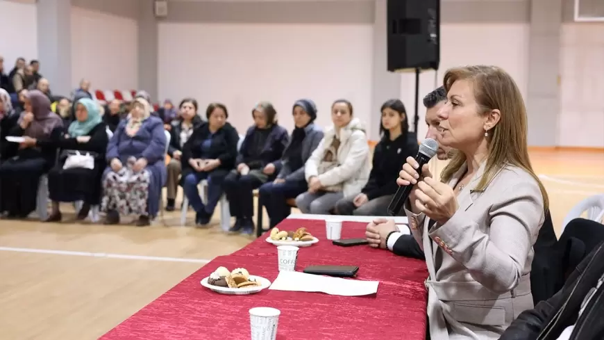 Elif Köse, Barış Mahallesi’nde Vatandaşlarla Buluştu