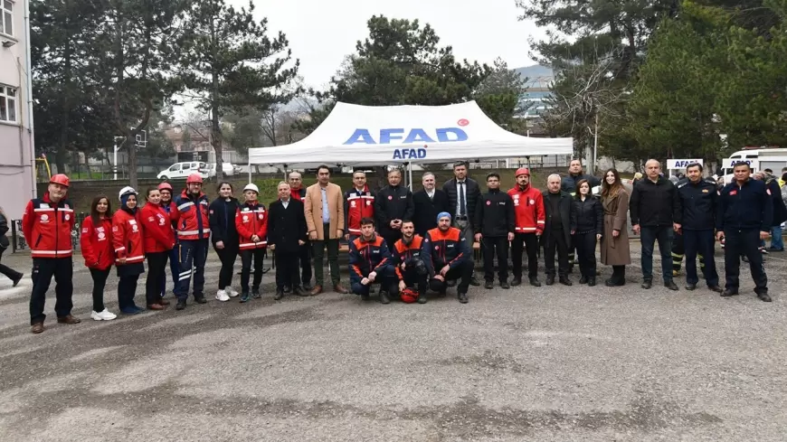 Karabük'te Deprem Tatbikatı Heyecanı!