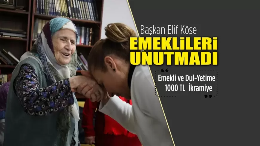 Safranbolu Belediyesi’nden Emeklilere Bin TL Bayram İkramiyesi