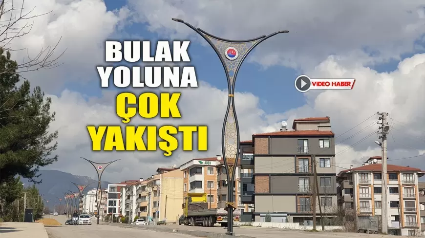 Karabük Belediyesi, Bulak Yolunu Modern Aydınlatma Direkleri ile Donattı