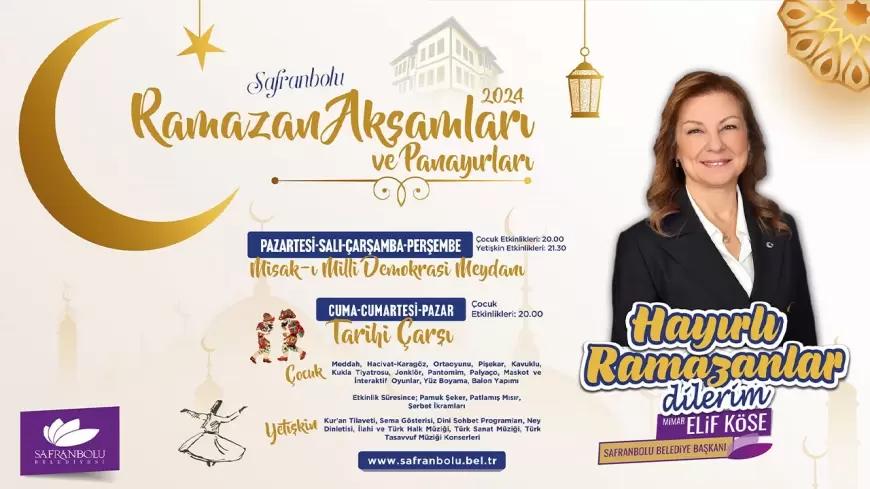 Safranbolu’da Ramazan Panayırı Heyecanı