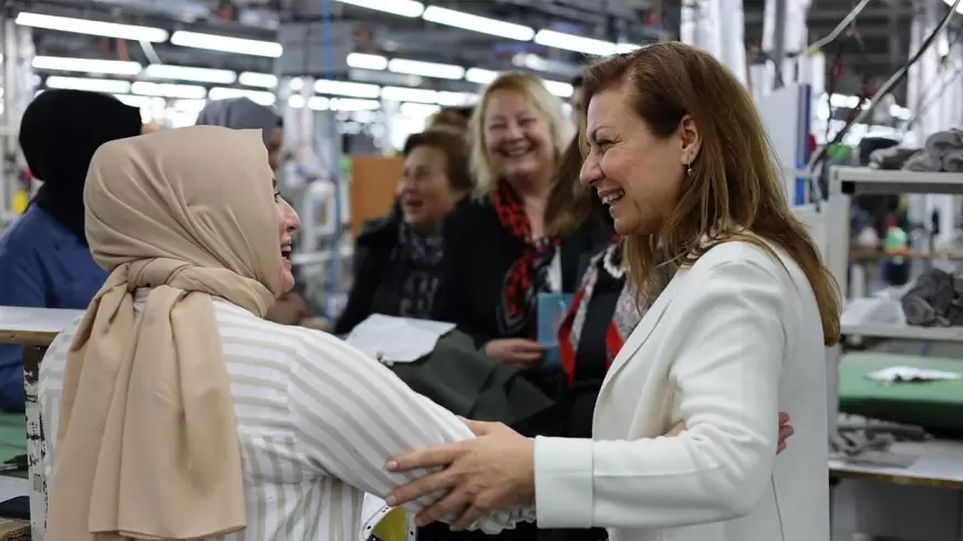 Elif Köse’den 8 Mart’ta Anlamlı Ziyaret: Tekstil İşçilerine Destek