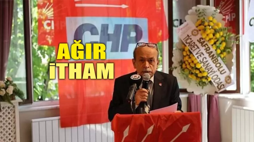 CHP SAFRANBOLU'DAN ESKİ BELEDİYE BAŞKANLARINA SERT TEPKİ: "OMURGASIZLAR"