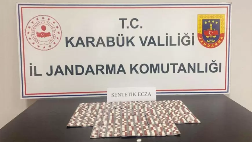 KARABÜK'TE UYUŞTURUCU OPERASYONU: 505 HAPLA YAKALANAN 3 ŞÜPHELİ TUTUKLANDI