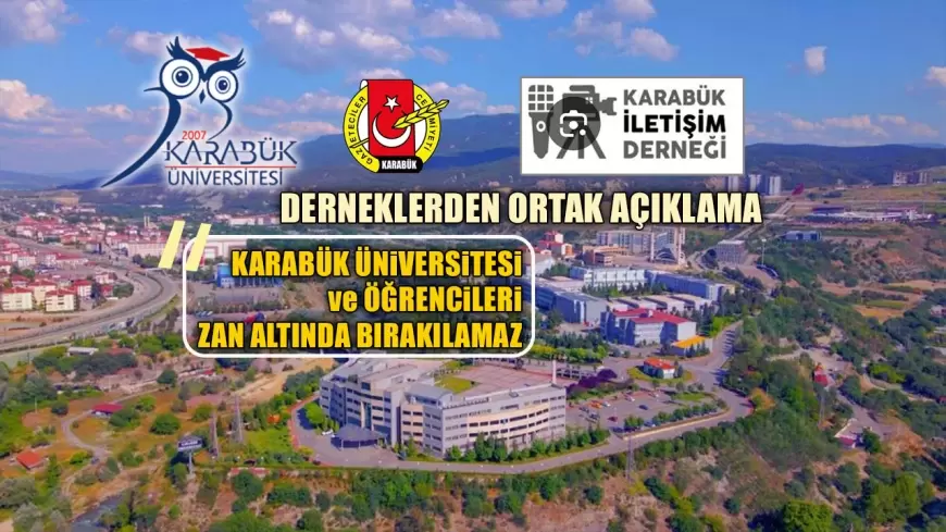 KARABÜK'TE ASILSIZ İDDİALARA KARŞI GAZETECİLERDEN ORTAK TEPKİ