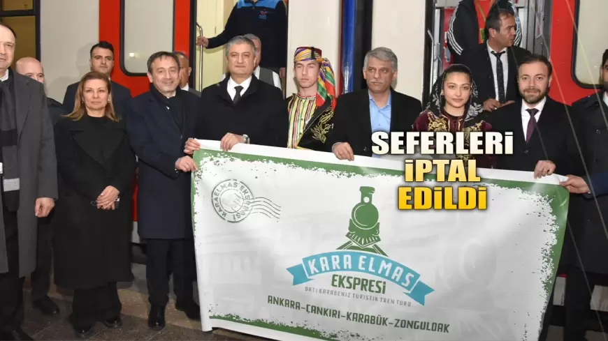 BÖLGE TURİZME KATKI SAĞLAYACAKTI KARAELMAS EKSPRESİ'NİN SEFERLERİ İPTAL EDİLDİ