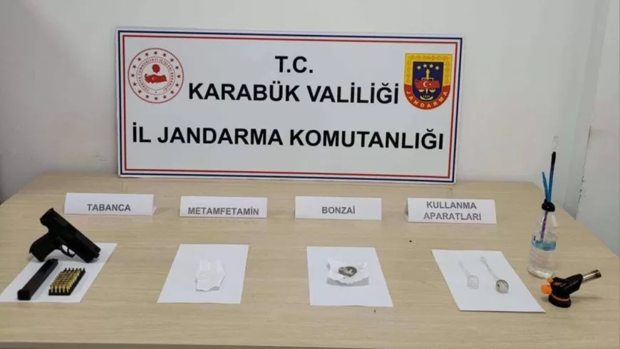 KARABÜK'TE UYUŞTURUCU OPERASYONUNDA BİR KİŞİ YAKALANDI