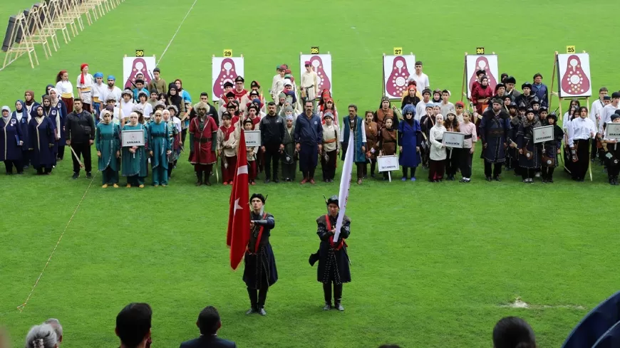 KARABÜK'TE GELENEKSEL TÜRK OKÇULUĞU GRUP MÜSABAKALARI SONA ERDİ