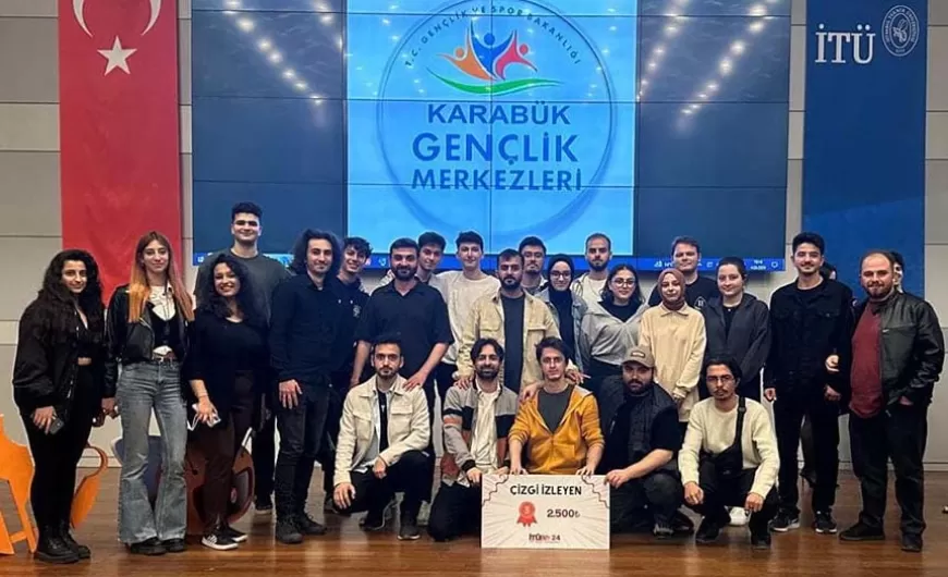 KARABÜK GENÇLİK MERKEZİ 3'ÜNCÜ OLDU