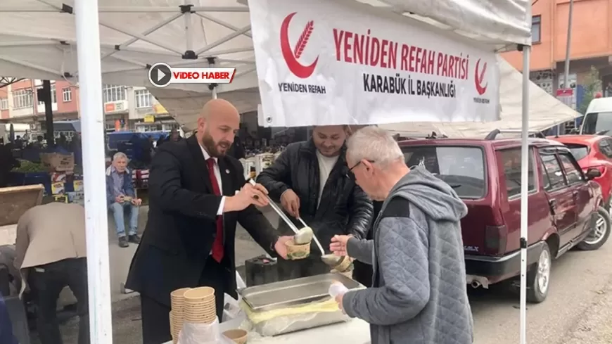 BAŞKAN İSMAİL ÖZER'DEN CUMA PAZARINDA SICAK ÇORBA İKRAMI