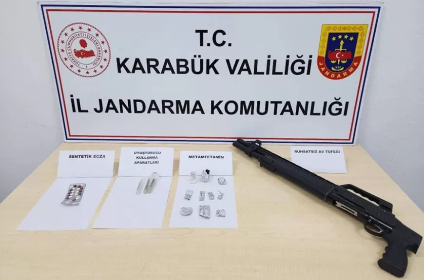 SAFRANBOLU'DA UYUŞTURUCU OPERASYONU: 1 KİŞİ TUTUKLANDI