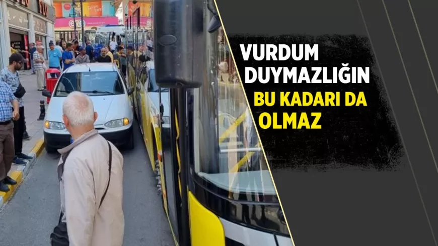 KARABÜK'TE VATANDAŞLAR HATALI PARK EDİLEN OTOMOBİLİ KENDİLERİ ÇEKTİ