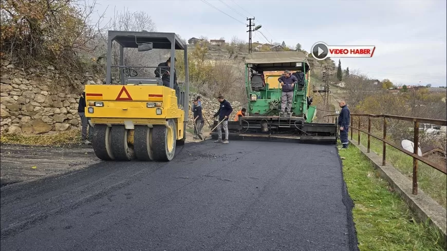 SAFRANBOLU’DA DEREKÖY VE KADIDERESİ’NDE ASFALT ÇALIŞMALARI TAMAMLANDI