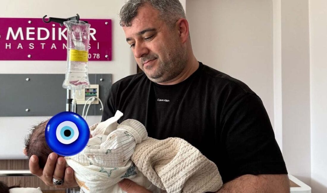 Yenice Belediye Başkanı Sertaş Karakaş, üçüncü çocuğu Yaman’ın doğumuyla yeniden