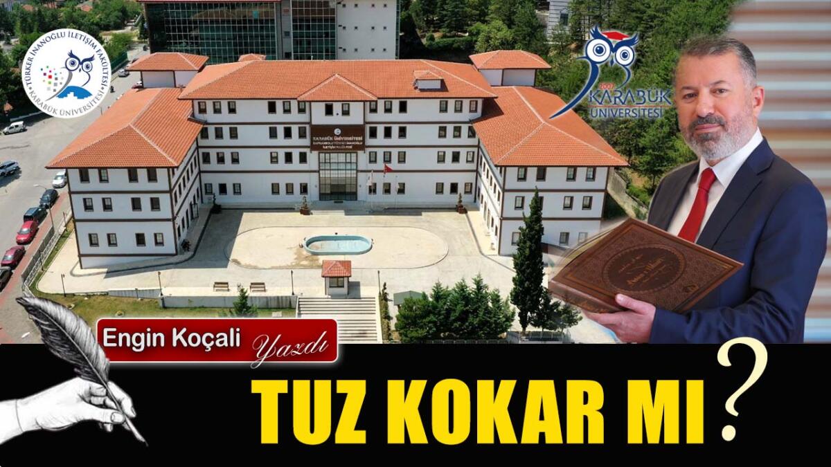 Düşenin derdinden düşen anlar demiş Hoca... Peki, Karabük Üniversitesi'nde benzer