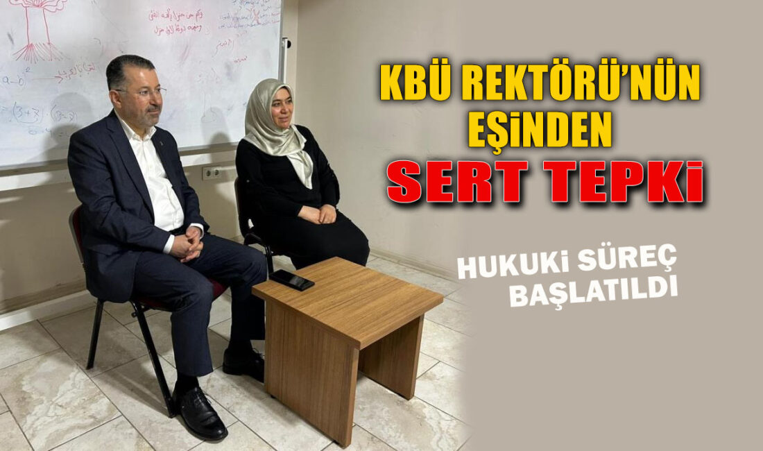 KBÜ Rektörü Fatih Kırışık’ın eşi Ebru Kırışık, darp iddialarına yanıt