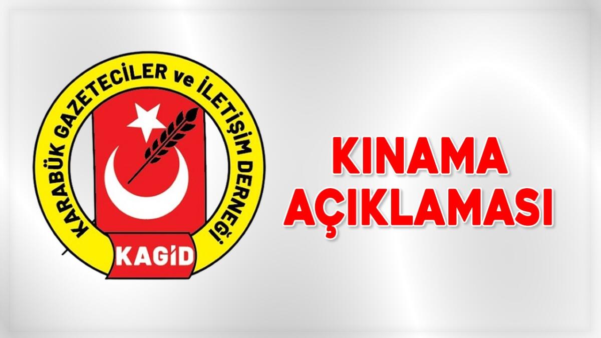 Karabük'te gazeteci Ergün Başkaya'ya fiziki saldırı! KAGİD, BBP İl Başkanı