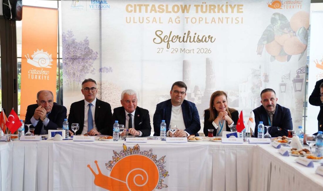 Başkan Elif Köse, Seferihisar’da düzenlenen Cittaslow toplantısına katıldı. Sakin şehir