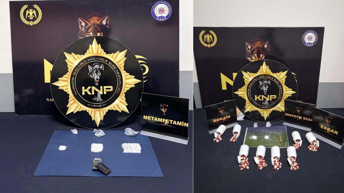 Karabük’te narkotik ekiplerinin 7-13 Mart 2026’da düzenlediği 4 ayrı operasyonda