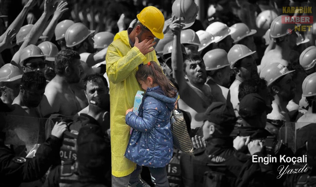 Babası için büyümek zorunda kalan bir çocuk, “babam açlık grevinde”