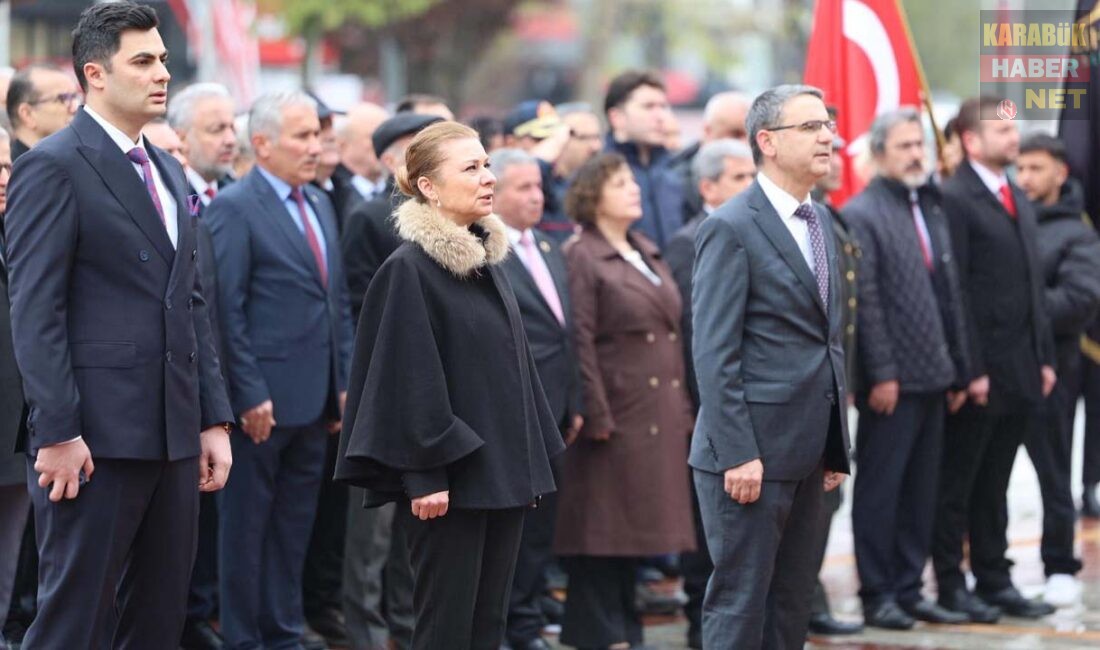Safranbolu Belediye Başkanı Elif Köse, 23 Nisan törenleri kapsamında Atatürk