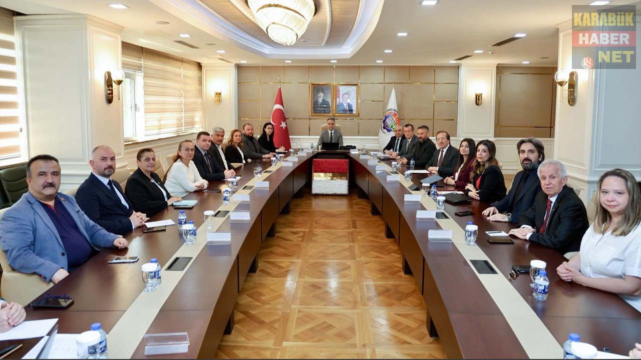 OKTAY ÇAĞATAY BAŞKANLIĞINDA KARABÜK TURİZM KURULU TOPLANDI