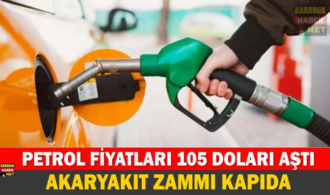 Brent petrol fiyatlarının 105 doları aşmasıyla motorine 3 TL zam