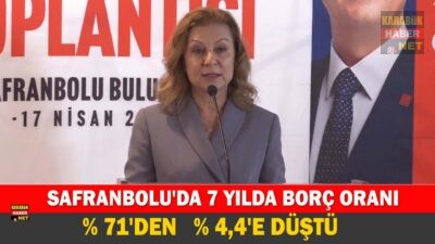 Safranbolu Belediye Başkanı Elif Köse, 7 yıllık hizmet raporunu açıkladı.