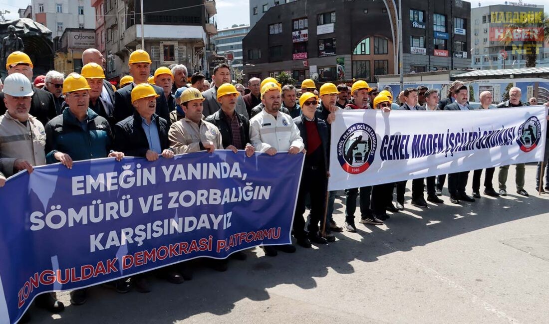 Zonguldak Demokrasi Platformu ve GMİS, Ankara’da eylemlerini sürdüren Doruk Maden